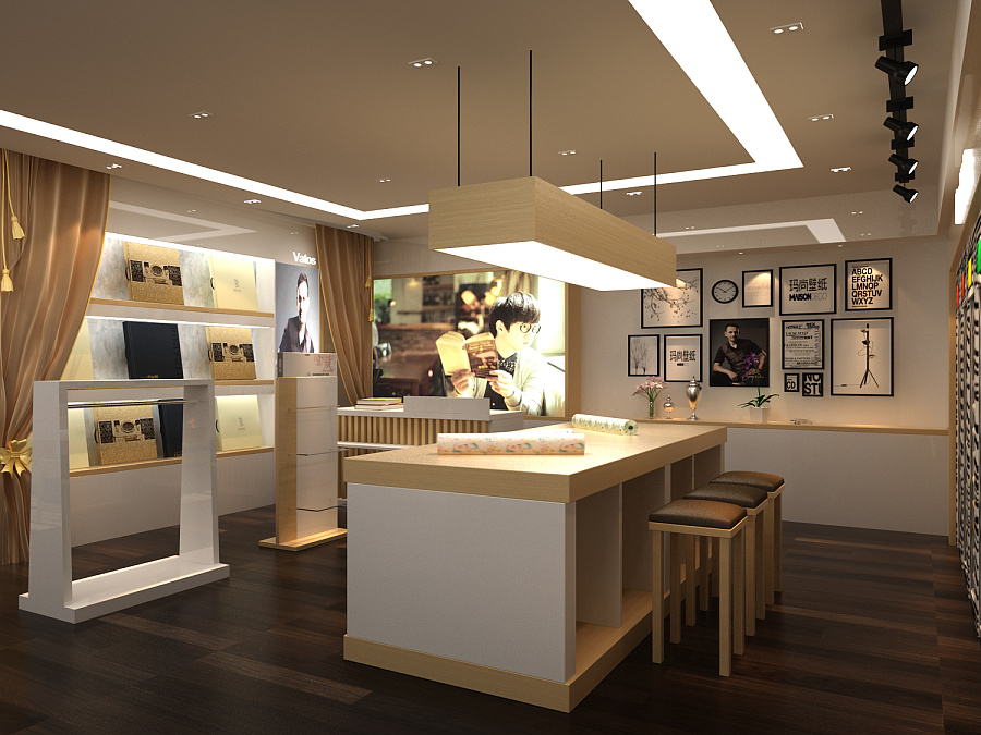 瑪尚壁紙品牌專賣店SI形象策劃與設(shè)計(jì)——上海班德品牌設(shè)計(jì)的原創(chuàng)空間美學(xué)